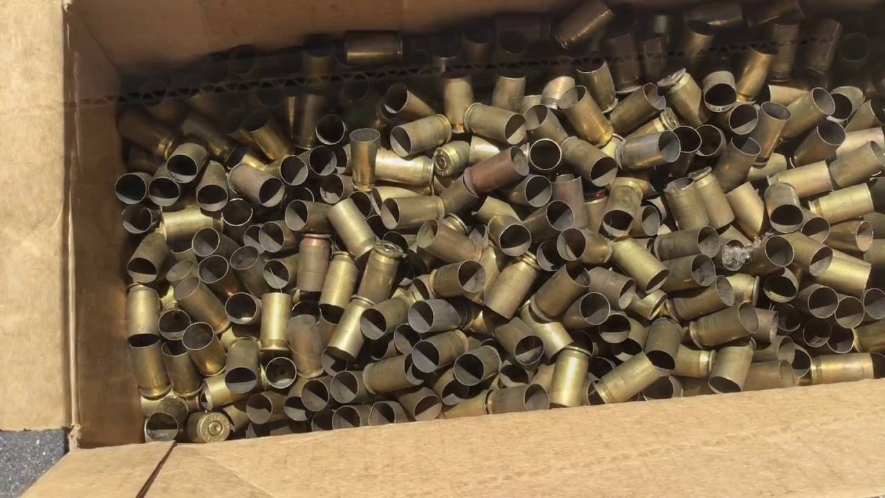 Wet Tumbling My Biggest Run Of Growdy 45 ACP Brass Without Pins