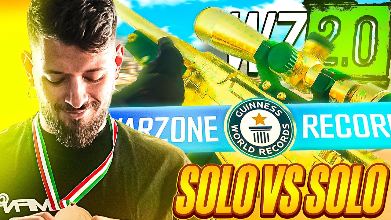 Guinness world record solo vs solo (44 KILLS ) [WARZONE 2 ]