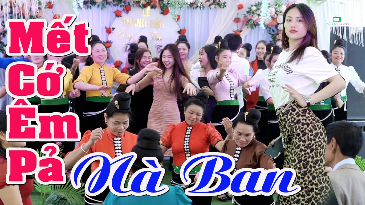 DANCE NHỆT TÌNH TẠI LỄ THÀNH HÔN TÒNG THANH & THU TRANG TẠI BẢN NẶM BAN, HÁT LÓT, MAI SƠN.