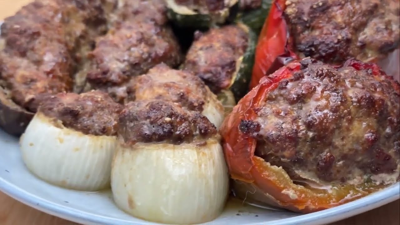 Verdure ripiene di carne