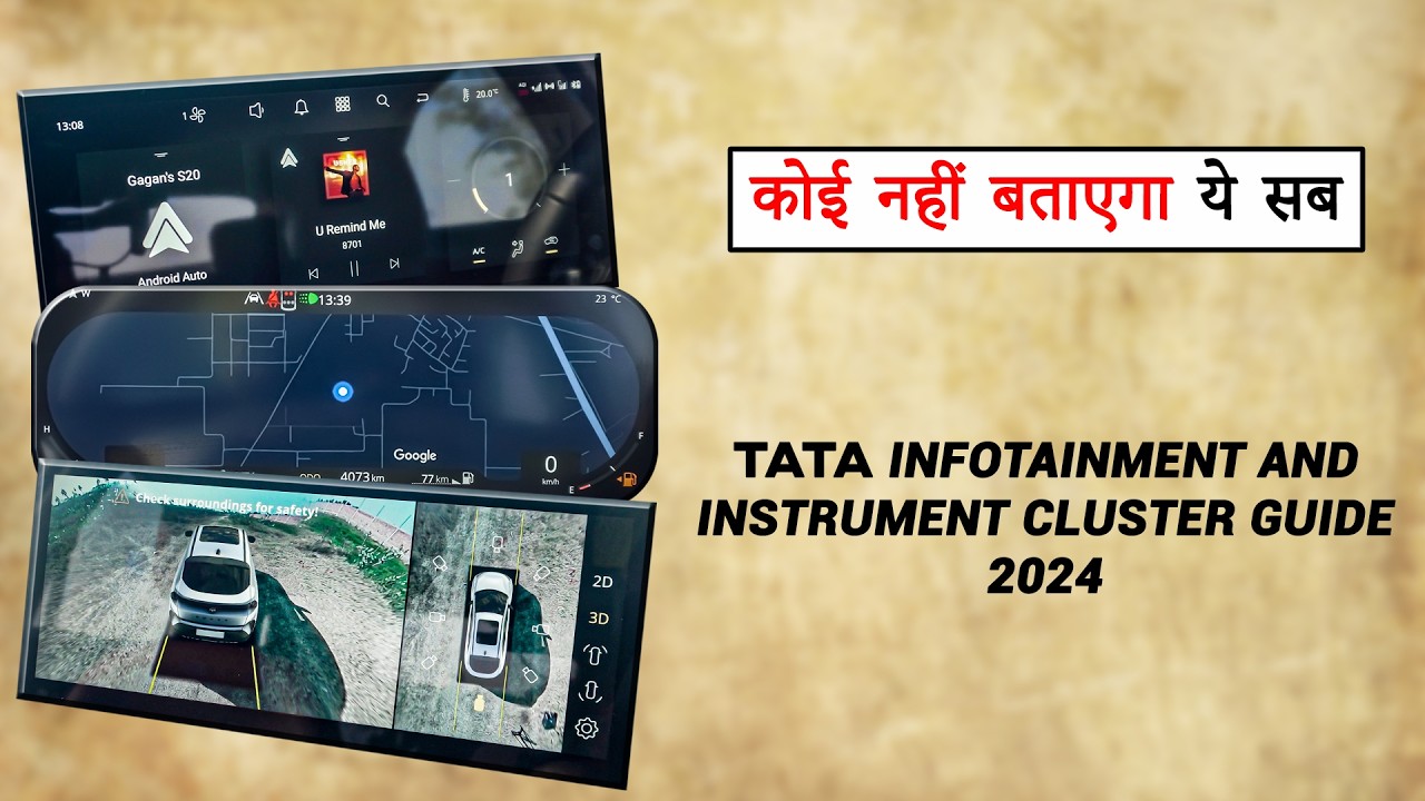 TATA's Latest Infotainment System Complete Guide | All Features Explained | Spare Wheel