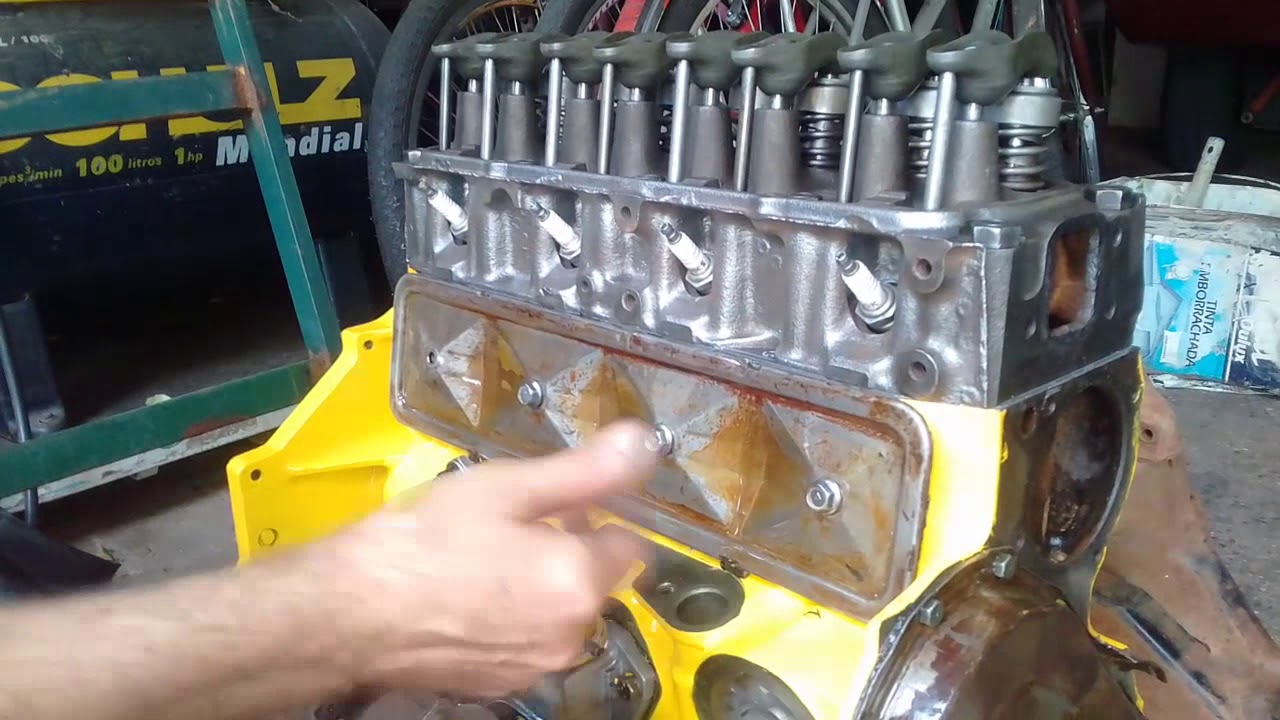 Montagem do Motor 4cc Tuchos, Cabeçote, Válvulas e Ponto.  Parte 2