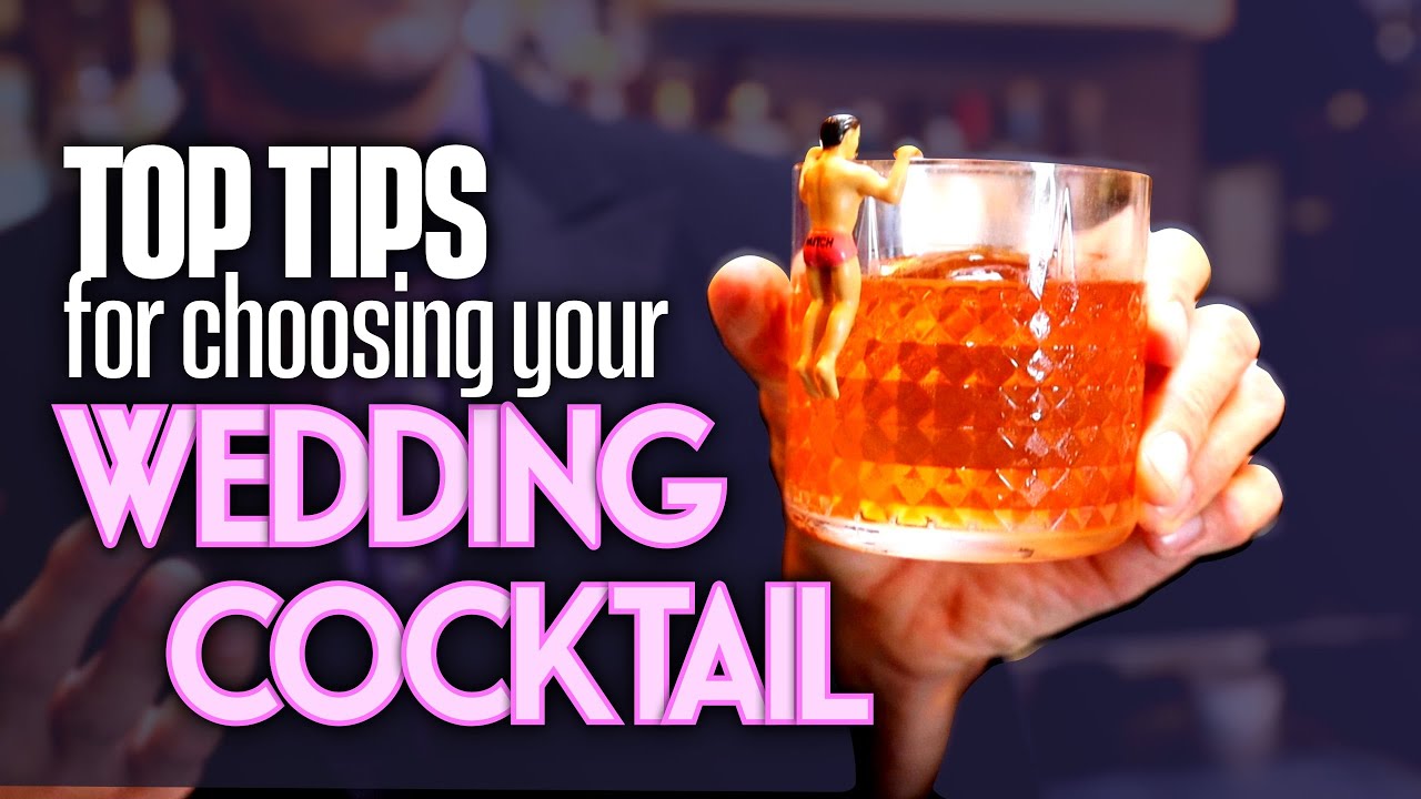 Choosing your WEDDING COCKTAIL | TREADWAY Makes Drink