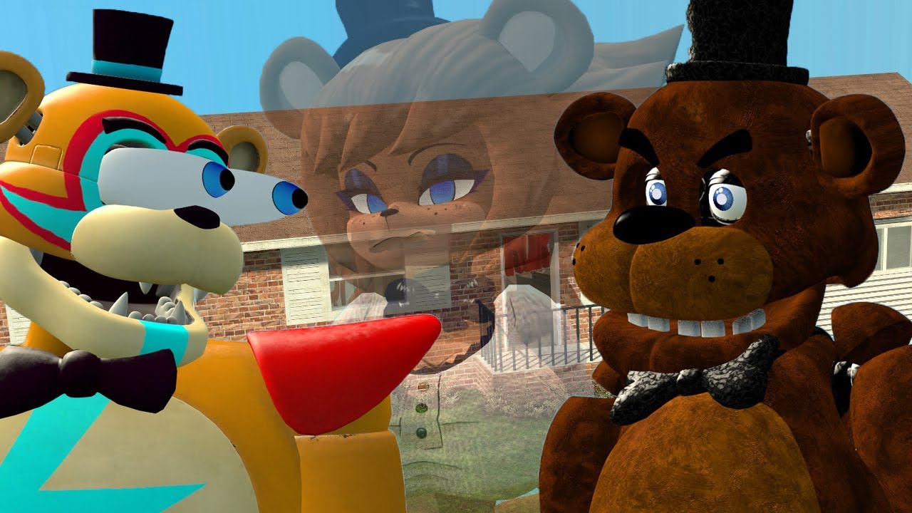 Fredrina Gets KICKED OUT Of The PIZZERIA! (GMOD FNAF)