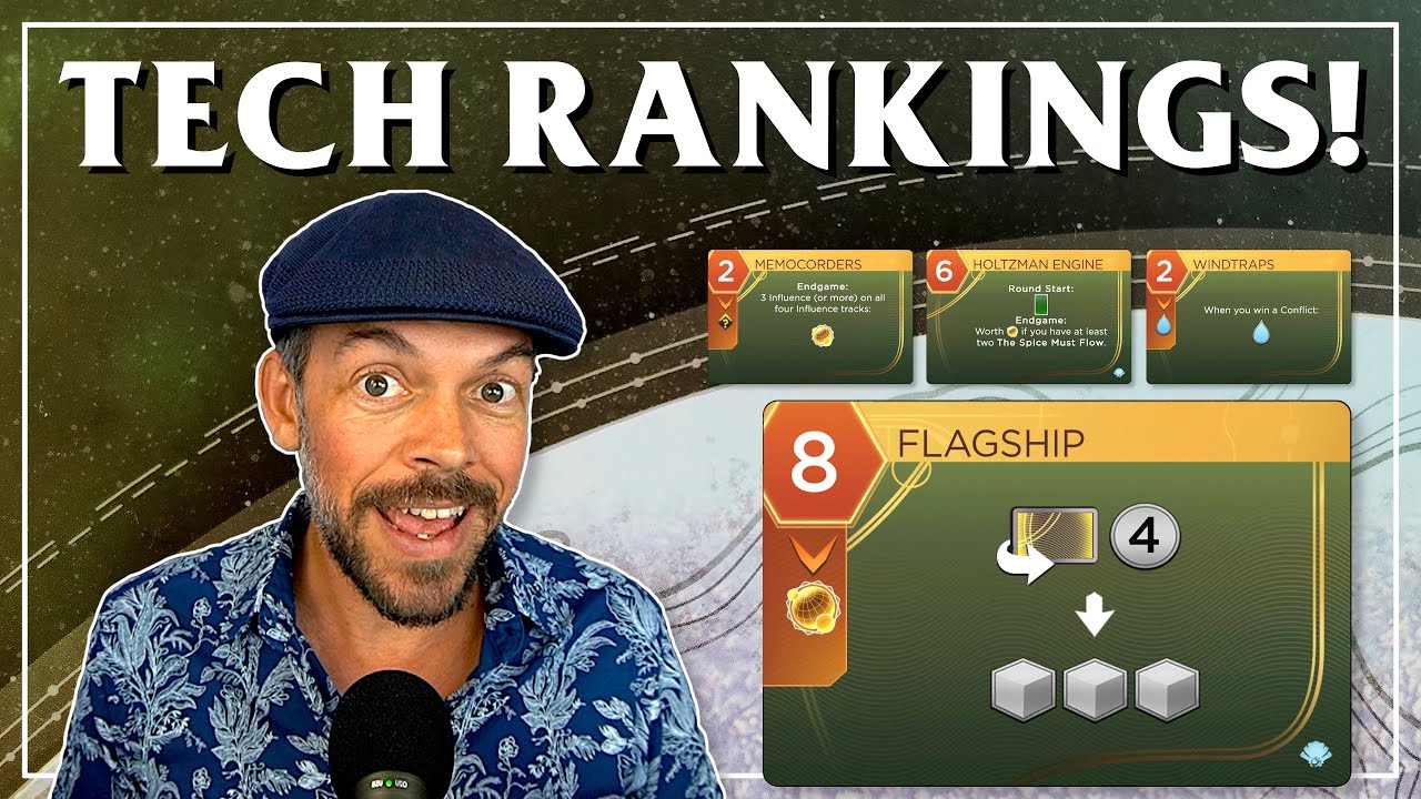 Ranking the TECHS in Rise of Ix! | Dune: Imperium Strategy