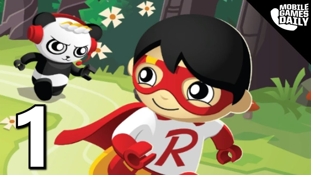 Tag with Ryan - Games For Kids! Gameplay Part 1 (iOS Android)