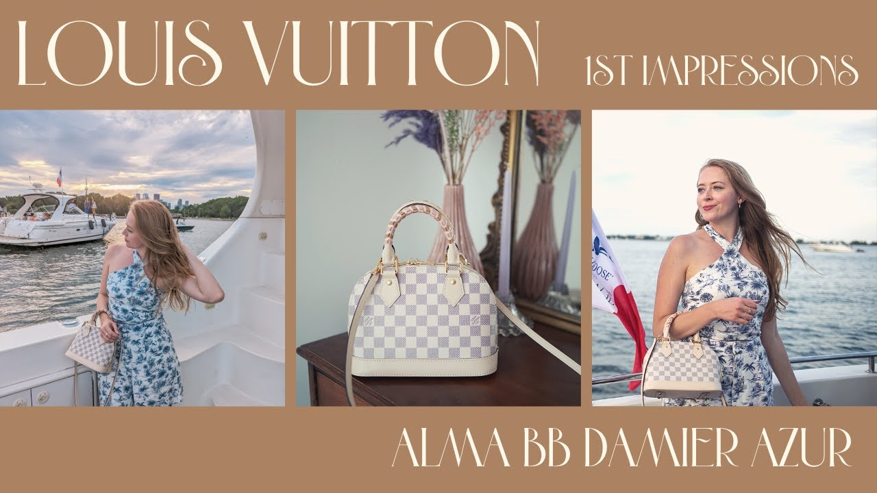 Louis Vuitton Alma BB in Limited Edition DA - Review, Wear & Tear + What Fits Inside!
