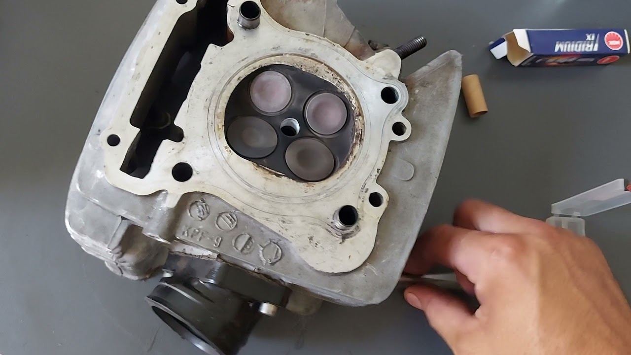 cabeçote de twister com vela de cg125