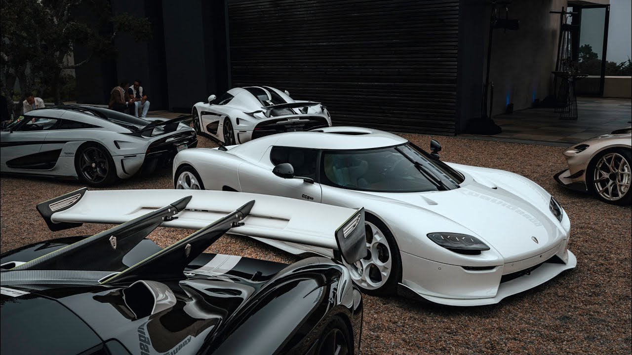 Hypercar MADNESS at the Koenigsegg Mansion | Monterey Car Week 2025
