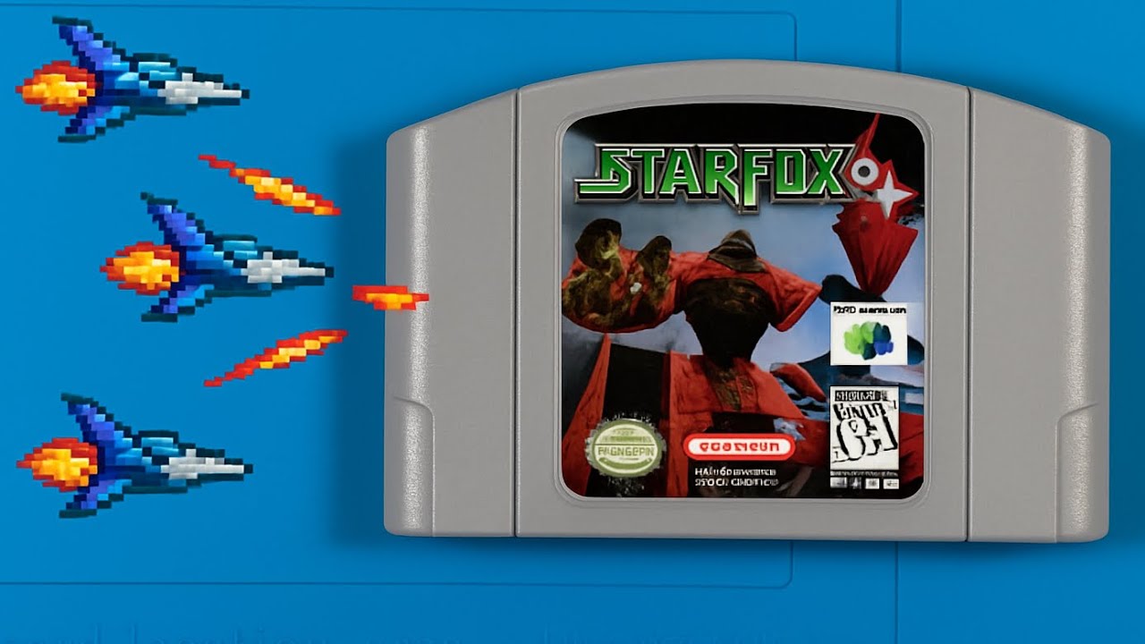 Star Fox 64 ASMR Cleaning & Restoration | N64 Cartridge Satisfying Repair