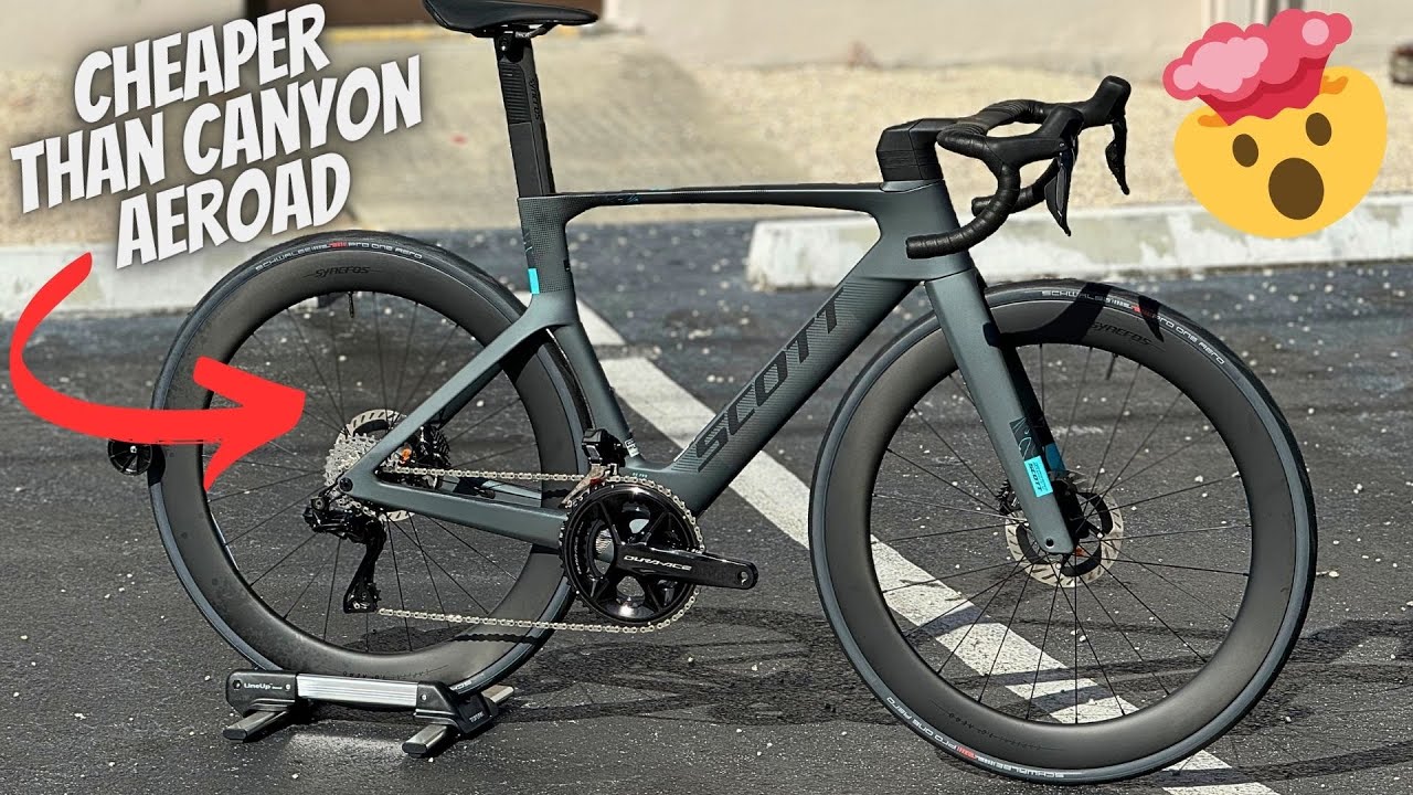 Велосипеды SCOTT ДЕШЕВЛЕ, чем велосипеды CANYON (2025 Scott foil RC PRO)
