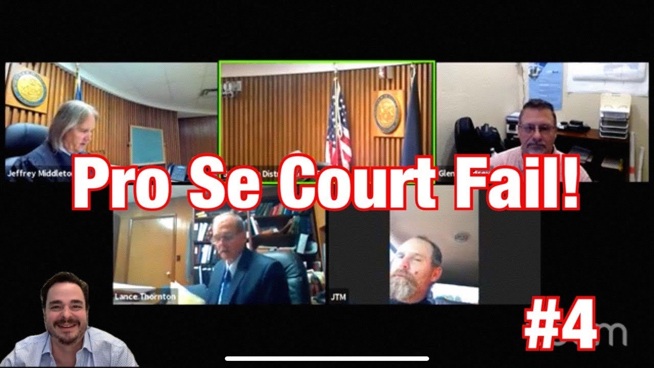 Pro Se Court Fail #4