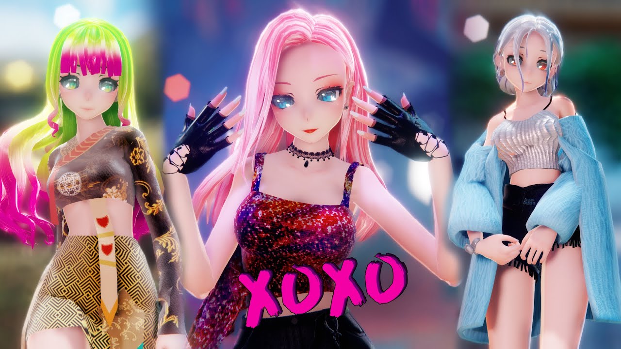 【MMD】JEON SOMI (전소미) - XOXO