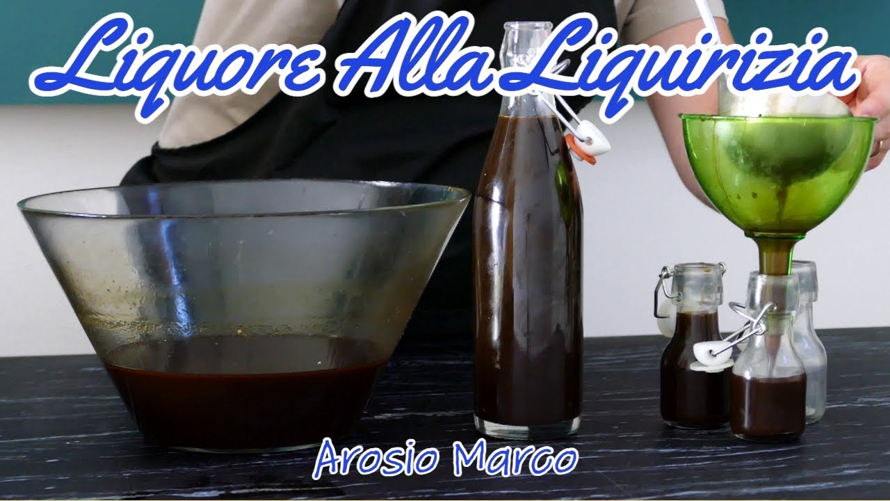 Ricetta Liquore Alla Liquirizia
