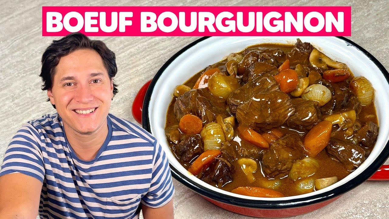 BOEUF BOURGUIGNON: la RICETTA ORIGINALE del classico francese 🇫🇷​