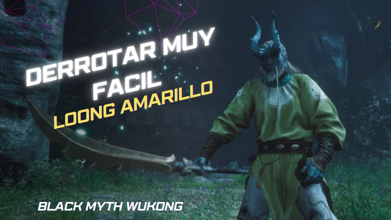 Black Myth Wukong - Derrotar MUY FACIL!!! Loong Amarillo TRUCO
