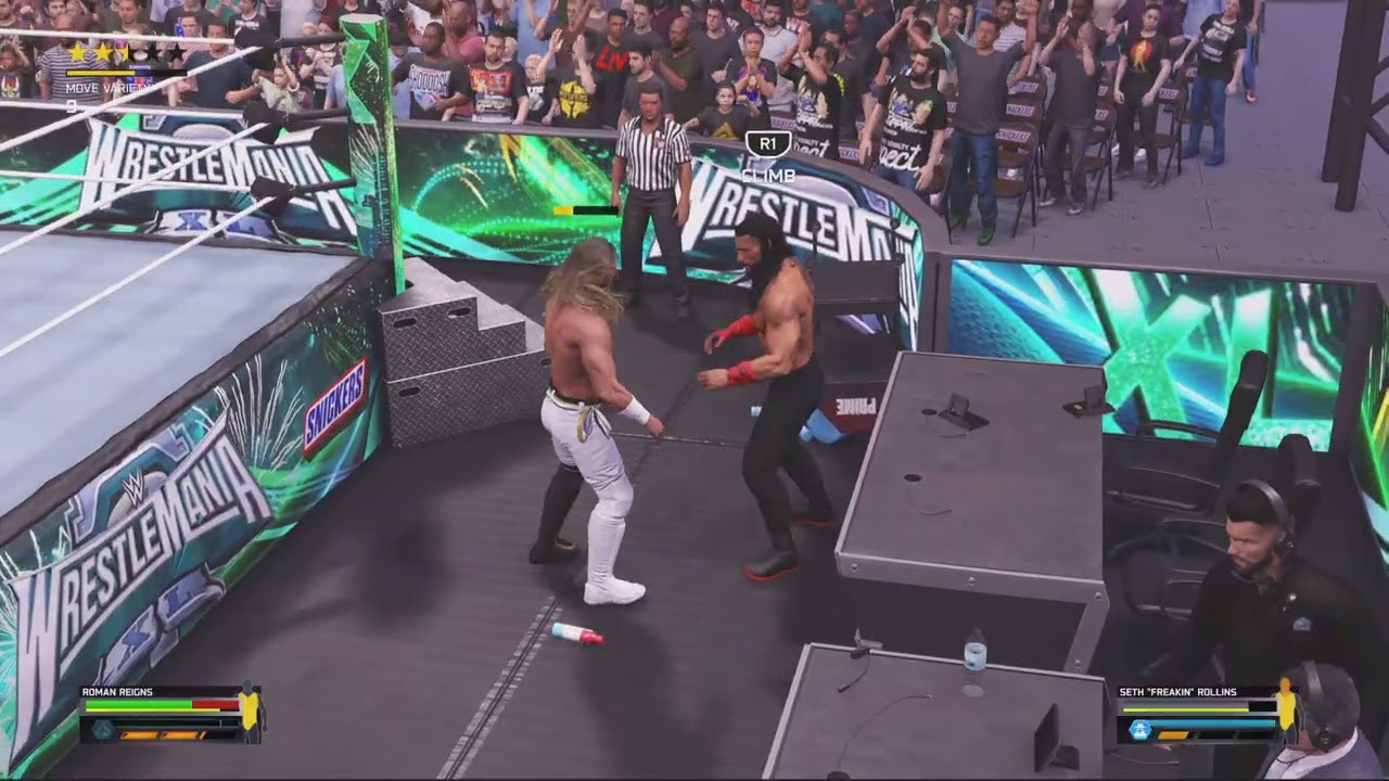WWE 2K25 last man standing