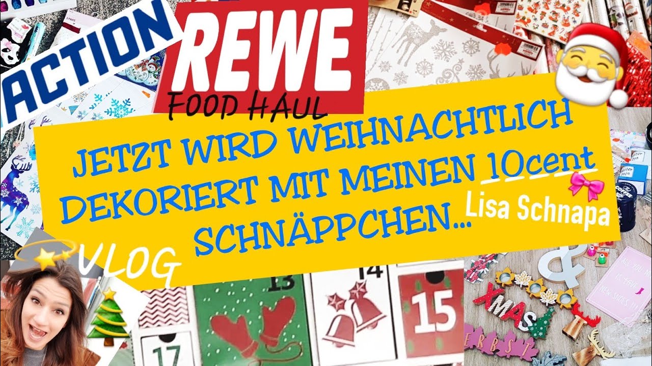 FOOD HAUL | DEKO FÜR WEIHNACHTEN | DAILY VLOG | Lisa Schnapa