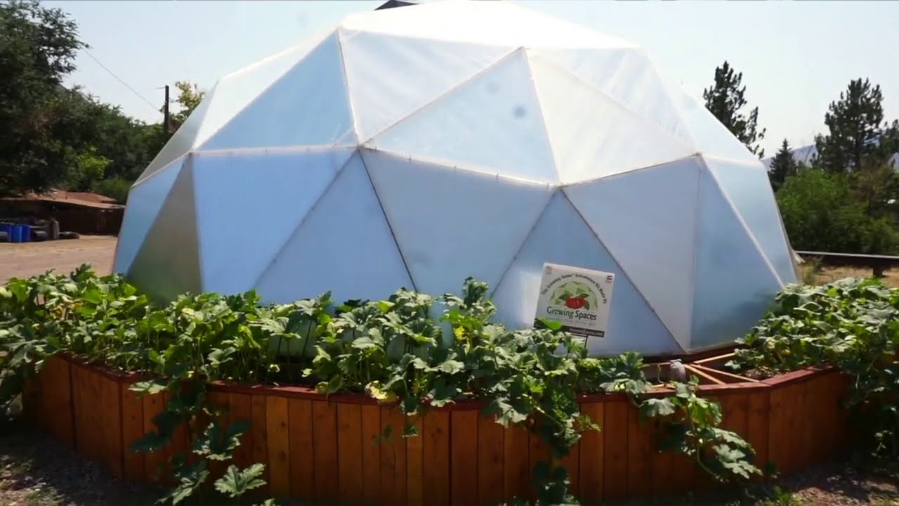 Greenhouse Tour - Go Farm 26' Dome - Summer 2020