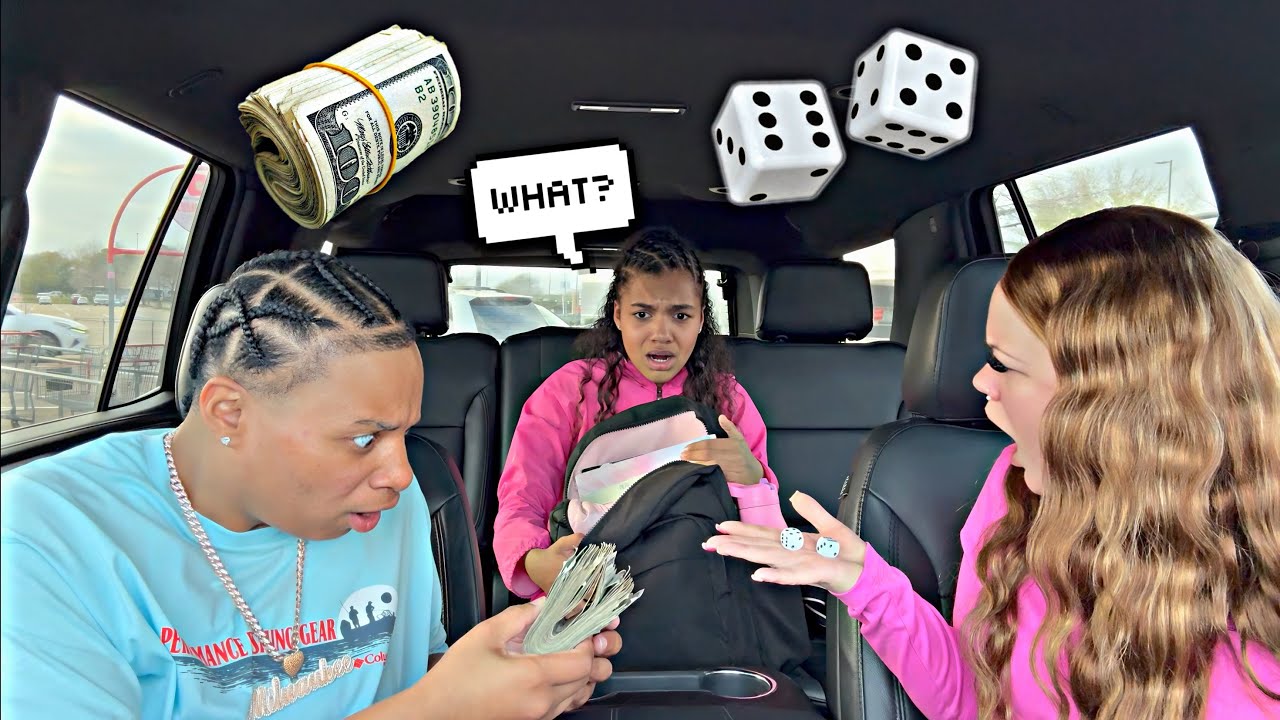 SNEAKING DICE & MONEY IN LINAS BOOK BAG **AMANDA WENT OFF**