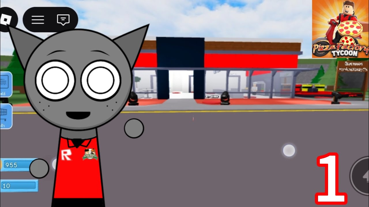 Pizza Factory Tycoon #1|When I started my pizza business on my first day|Roblox
