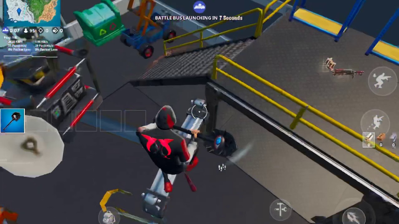 Complete a lap in snowy race track