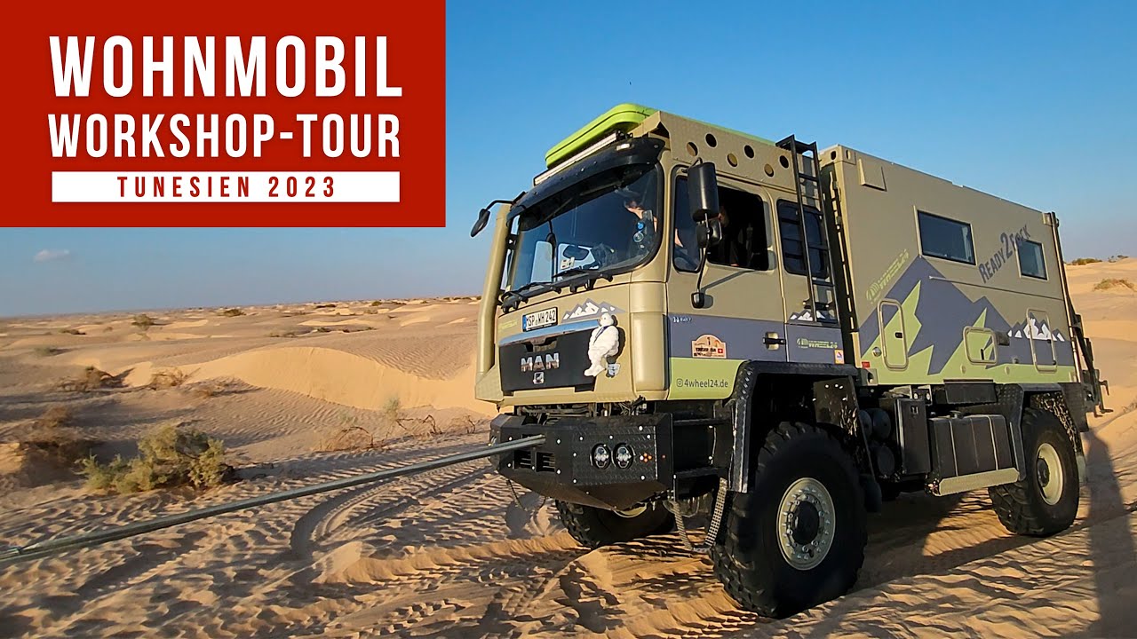 4wheel24 Wohnmobil Offroad 2025 8 Tage in der Wüste: FESTGEFAHREN. TAG 4 Workshop Tour 4wheel24