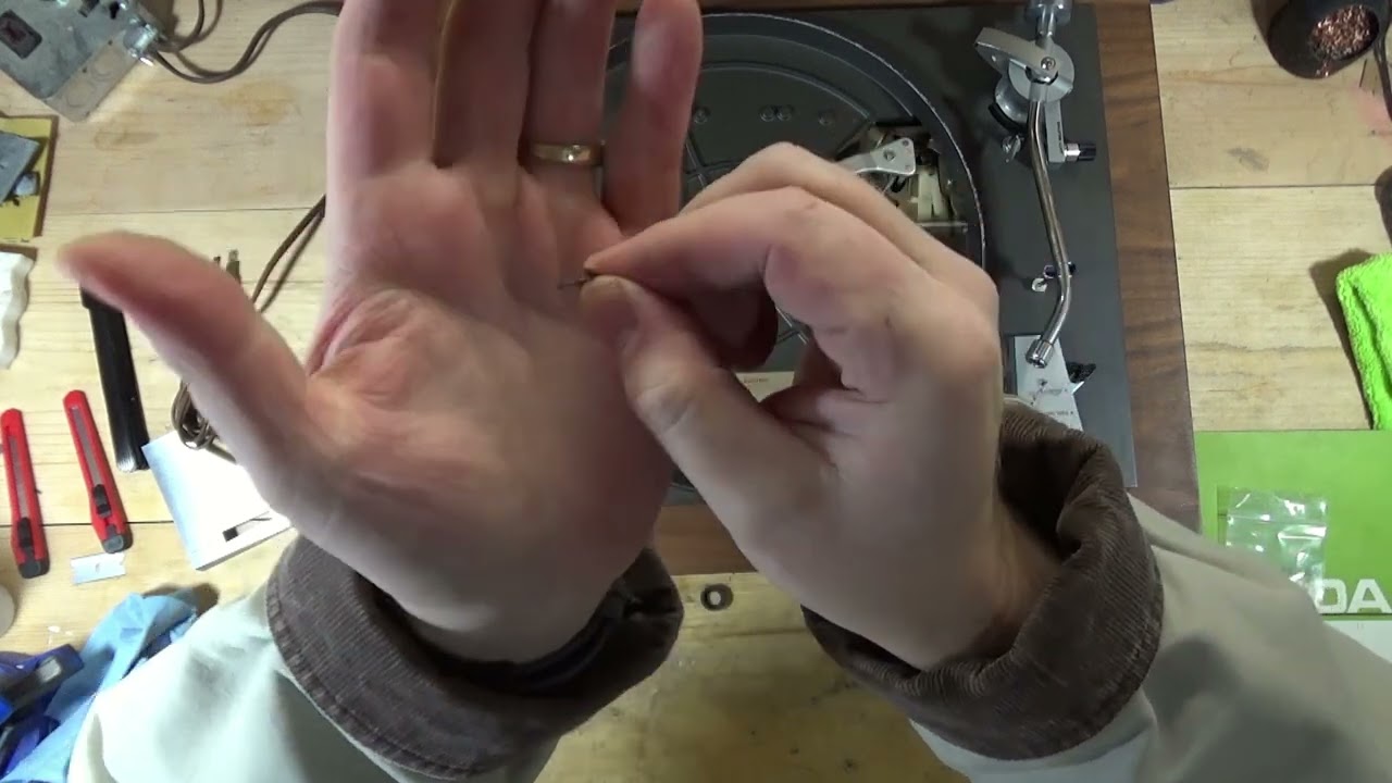 Pioneer PL 50A Turntable Repair Part 1 - Initial Eval & Repairing the Motor Mount