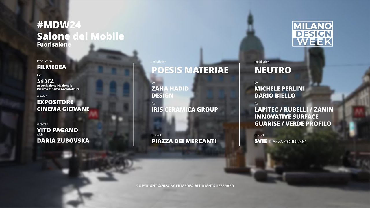 #MDW24 | FUORISALONE | MILANO DESIGN WEEK