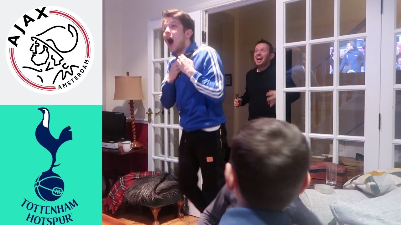WE ARE THROUGH TO THE FINAL!! | Ajax vs Tottenham | Moura HAT-TRICK!!