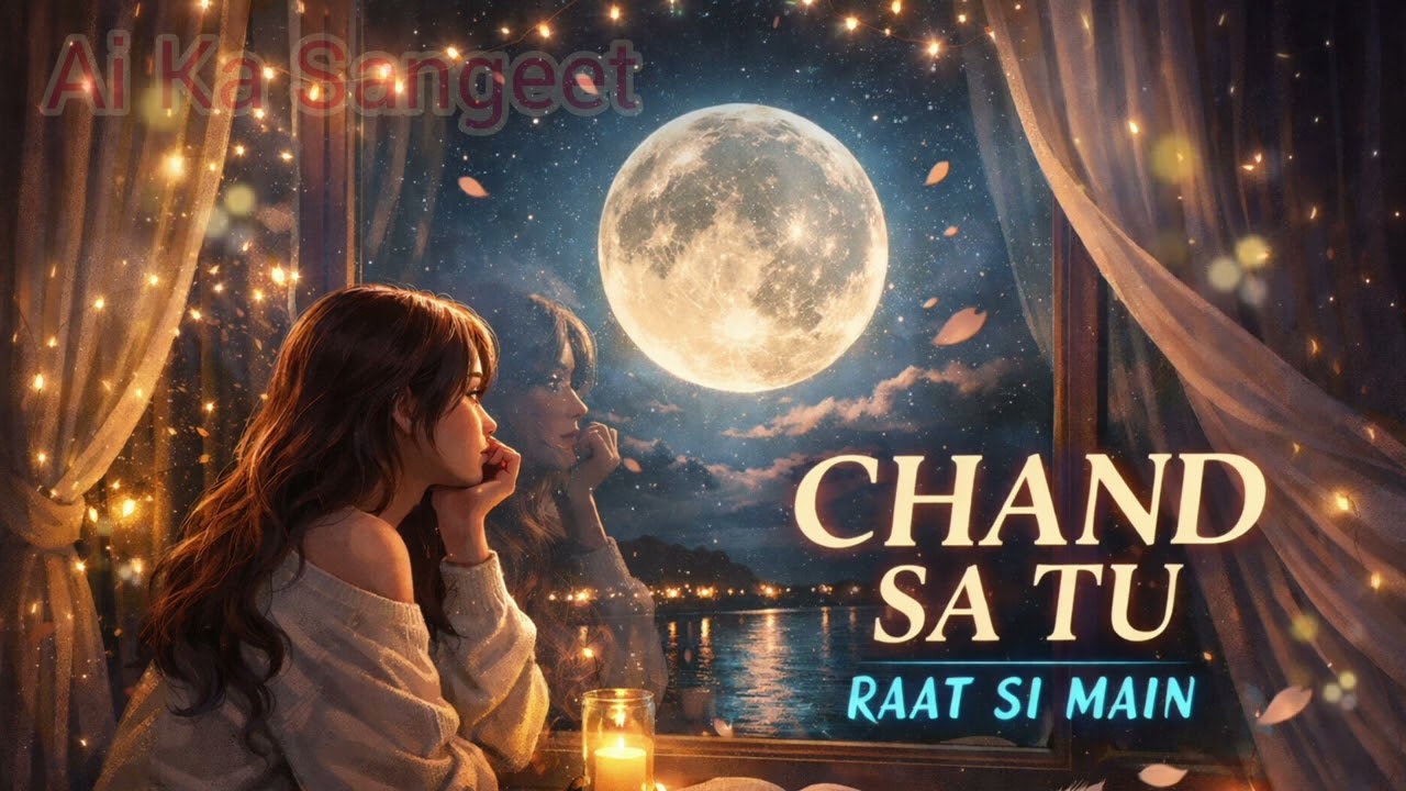 Chaand Sa Tu, Raat Si Main | Official Audio | AI Ka Sangeet | Subscribe