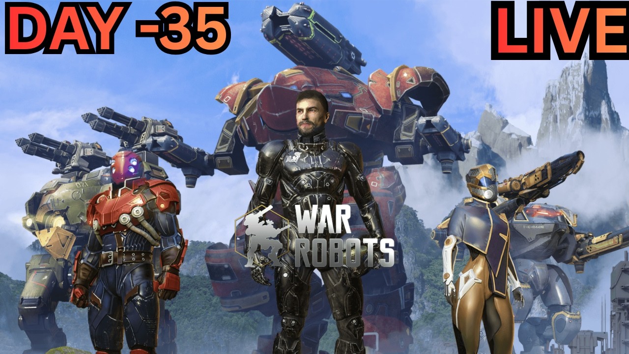 | WAR ROBOTS CHILL LIVE STREAM DAY 35 #warrobotslive #warrobotsindia #warrobots