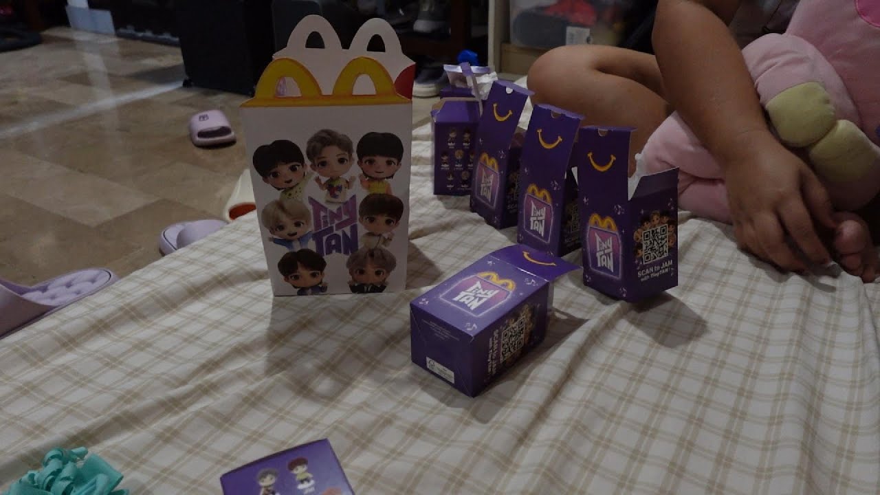 Blind Box Opening BTS McDo