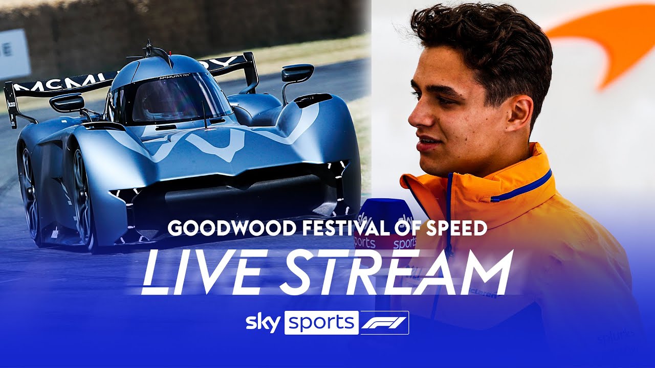 LIVE! Goodwood Festival of Speed 2023 | Friday | Full Coverage