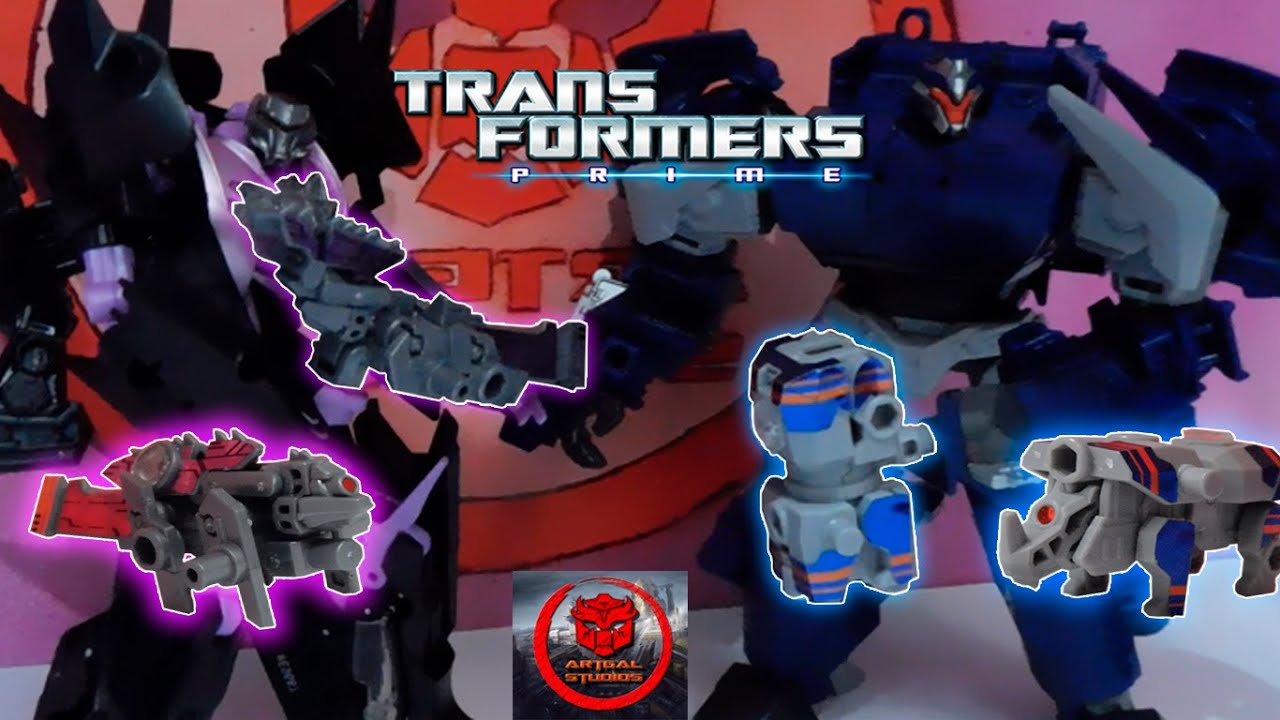 CÓMO ARMAR A ZAMU & IGU / ARMS MICRON TRANSFORMERS PRIME