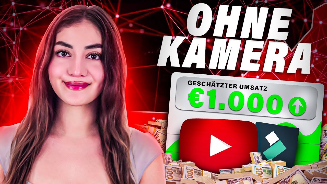 1.000€ / Monat mit KI generierten YouTube Videos OHNE Gesicht zu zeigen