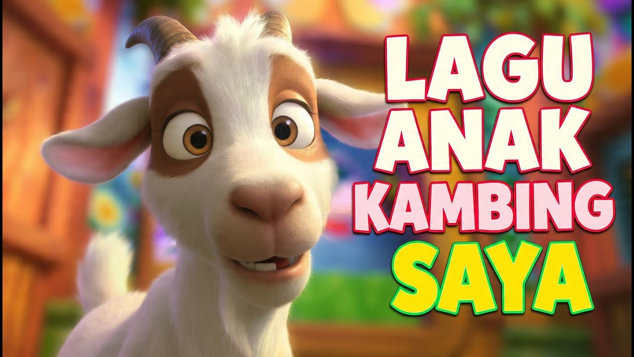 🐐 Anak Kambing Saya | Lagu Anak Indonesia Populer & Lucu!