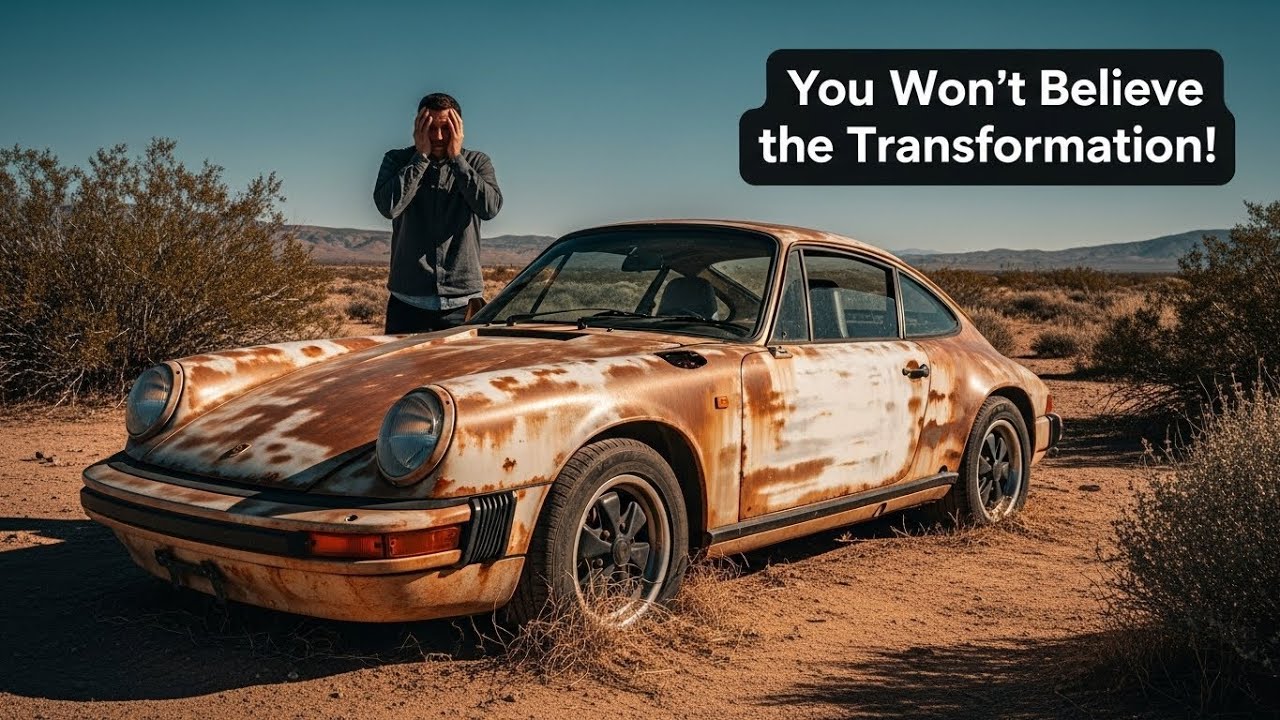 ASMR Car Restoration: Full Rebuild of 1989 Porsche 911 (964) from Abandoned Rust to Like-New