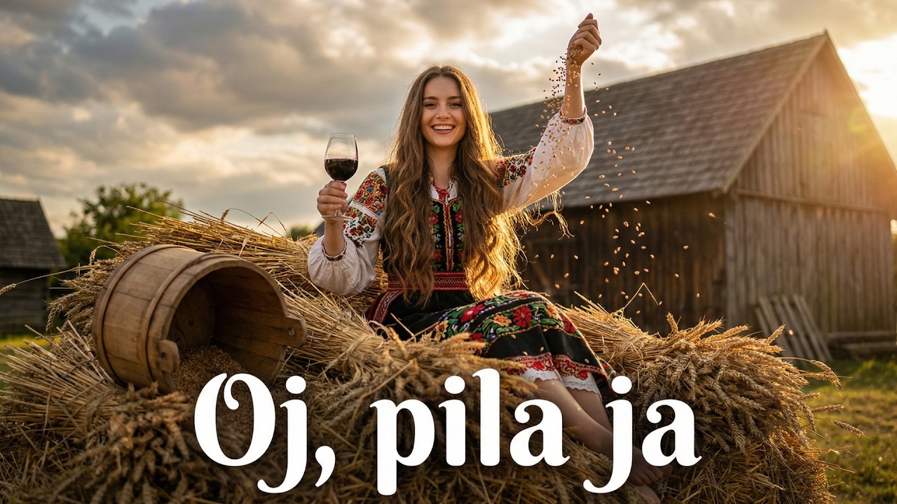 Oj, pila ja 🥂 Nová verzia tradičnej ľudovky  🎶 SpievAI Srdcom