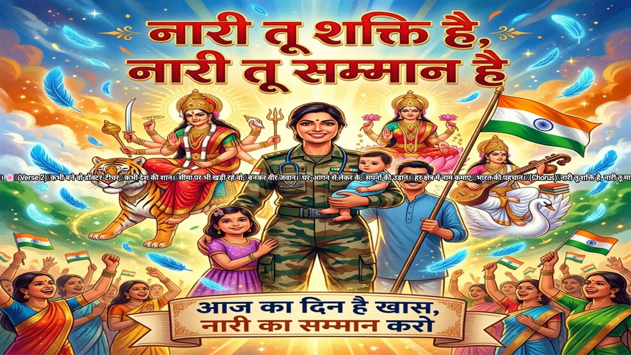 International Women’s Day Special Song 2026 | Nari Tu Shakti Hai | 8 March Mahila Diwas Song |