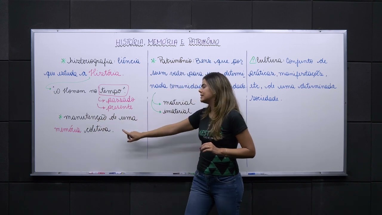 História no #enem: revisão História, Memória e Patrimônio