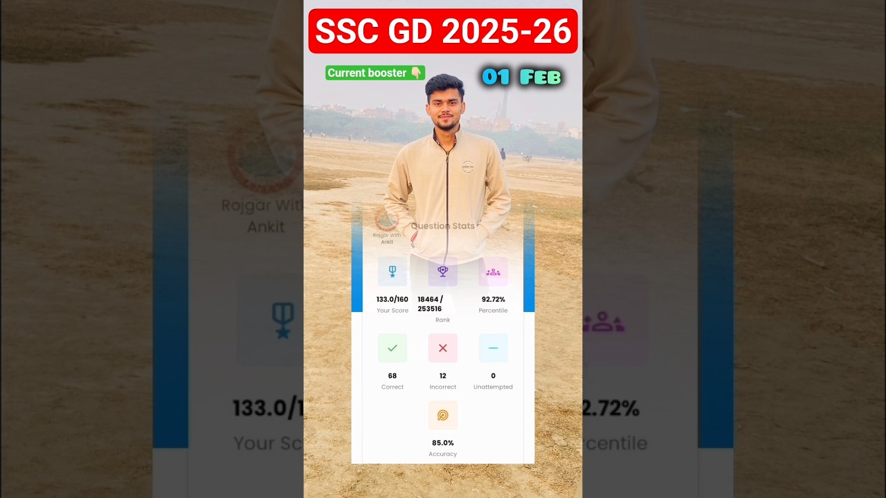 ssc gd today weekly sunday mock test analysis 