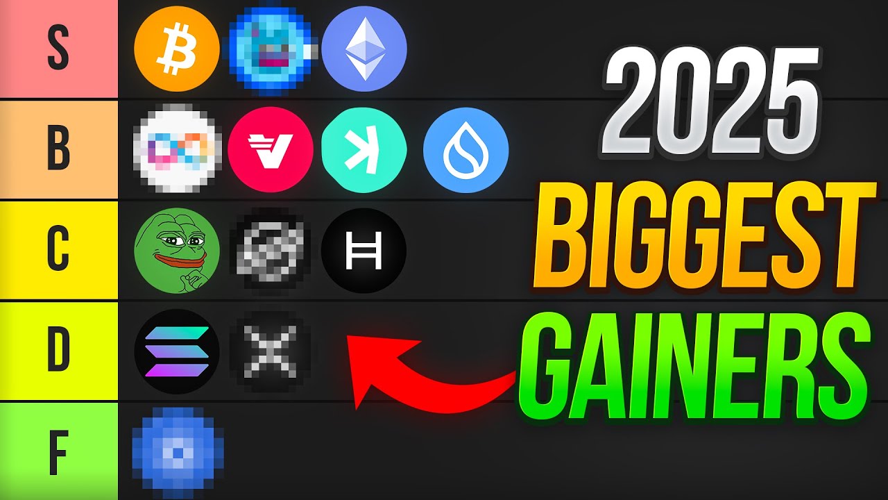 Crypto Tier List 2025 (Best Altcoins to Buy Now)