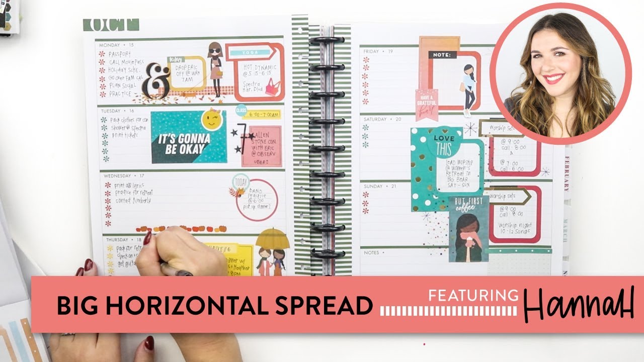 Plan With Me! // Feat. Hannah