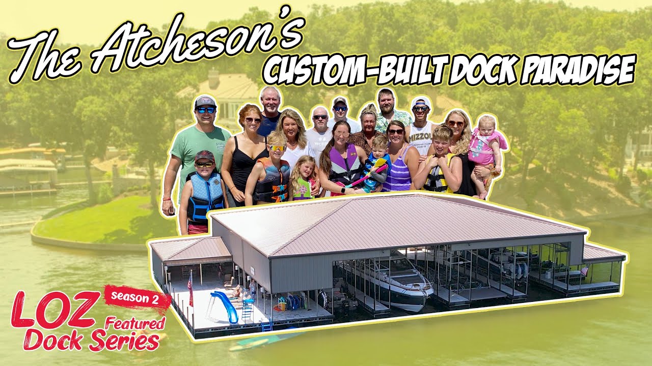 This Dock Has a KITCHEN & 4 Boat Slips?