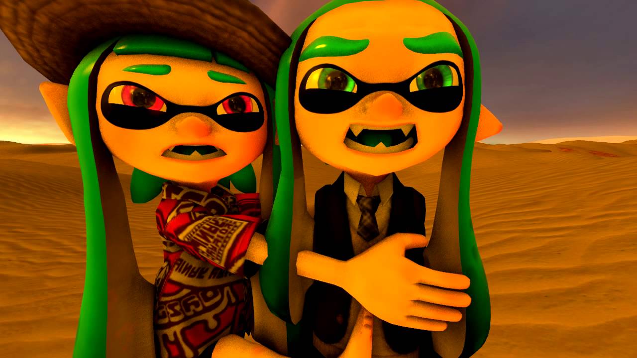 (SFM Splatoon) Deathmatch in the Dunes and Sebastion's Secret.