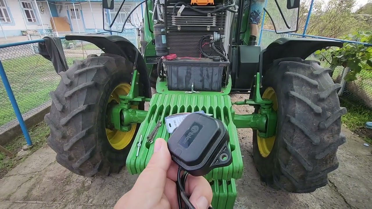 Как своими руками установить автопилот Новатор от ColDonAgro на трактор John deer 6110b