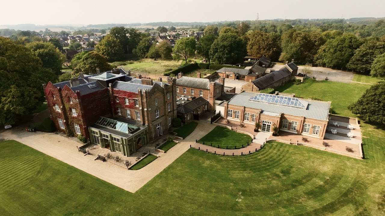Offley Place Country House - Wedding Venue, 4K Drone Tour