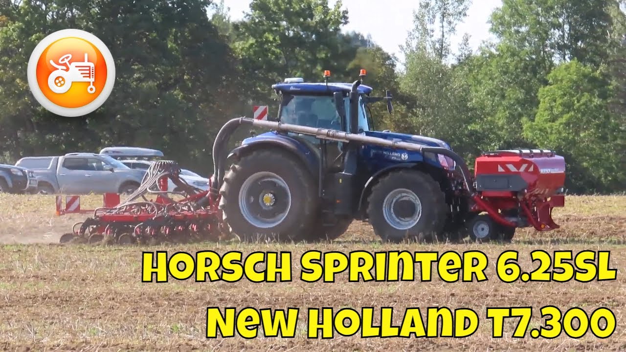 Seeding Demonstrations 2023 | Horsch Sprinter 6.25SL - Partner 2000 FT & New Holland T7.300