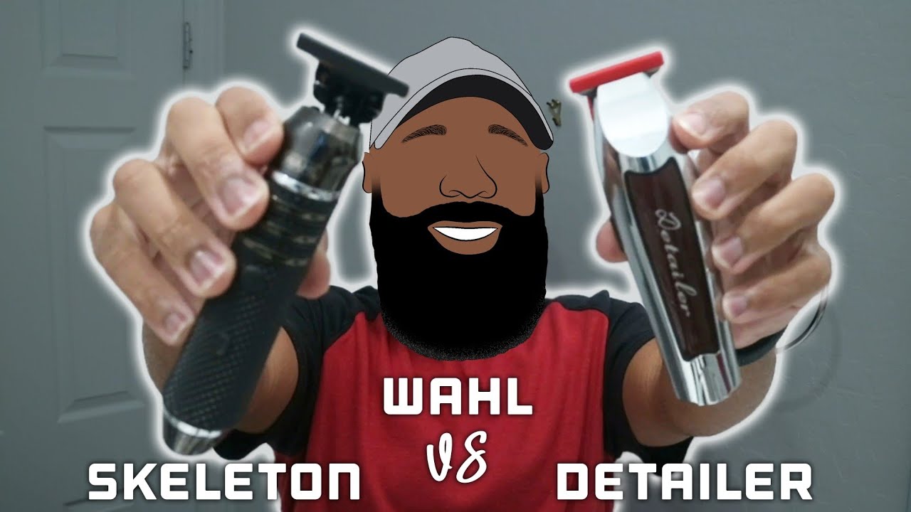 Wahl Skeleton vs Detailer Trimmer 💈| Part 1.5 - The Comparison